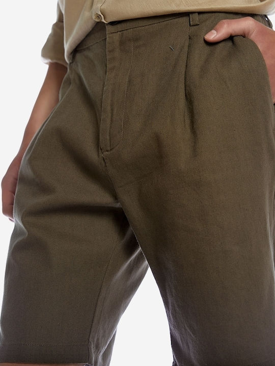 Ανδρική Βερμούδα Chino Χακί