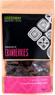 Green Bay Βιολογικά Cranberries Χωρίς Ζάχαρη 125gr