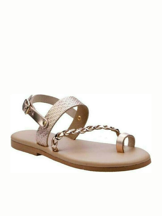 Scarpy Kindersandalen Leder 96ΑΝ Kupfer