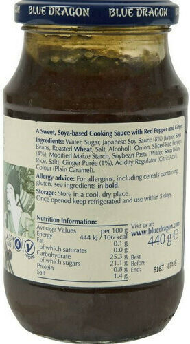 Blue Dragon Τεριγιάκι Sauce 440gr