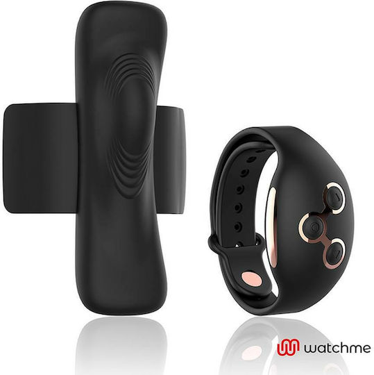 Dream Love Anne's Desire Panty Pleasure Wirless Technology Watch Me Vibrator for Couples with Remote Control 9.6cm Black/Gold