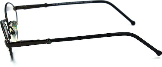 Benetton Kindlich Metallisch Brillenrahmen Gray BEN258 430