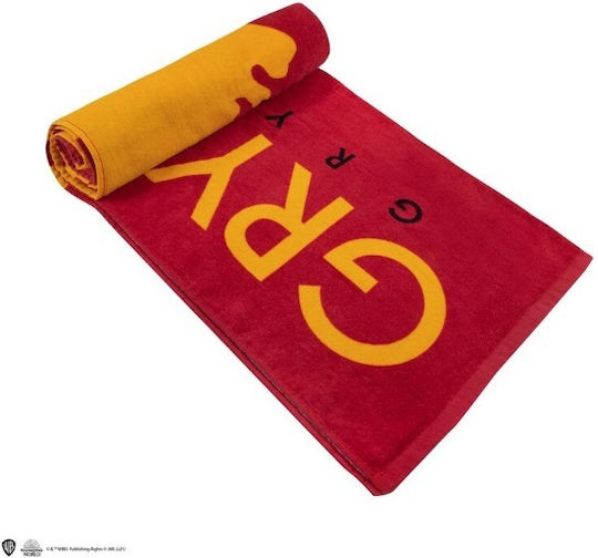Cinereplicas Gryffindor Kids Beach Towel Red Harry Potter 140x70cm