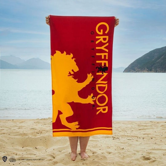 Cinereplicas Gryffindor Kids Beach Towel Red Harry Potter 140x70cm