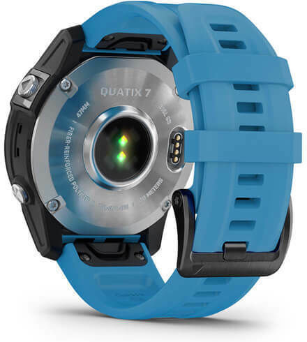 Garmin Quatix 7 Stainless Steel 47mm Αδιάβροχο Smartwatch με Παλμογράφο (Marine)