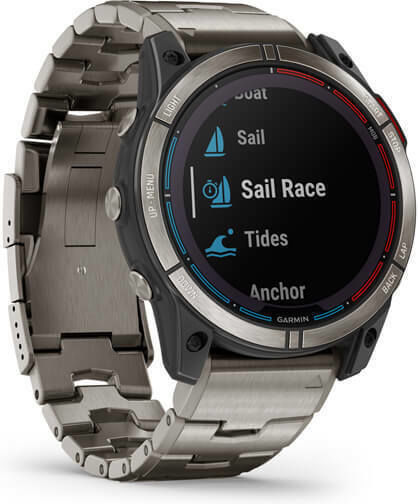Garmin Quatix 7X Solar Edition Titan 51mm Rezistent la apă Smartwatch (Gri)