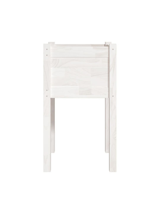 vidaXL Planter Box 40x70cm in White Color 810791