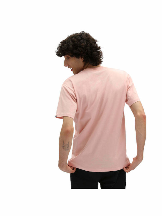 Vans Men's Short Sleeve T-shirt Pink