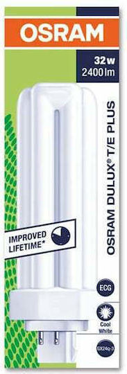 Ledvance Dulux T/E Λάμπα Φθορίου για Ντουί GX24q-3 32W