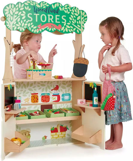 Tender Leaf Toys Детски магазин Куклен театър & Магазин от дърво