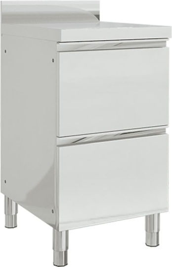 vidaXL Подготвителен шкаф с чекмеджета 50x60x95см
