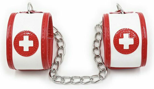 Dream Love Ohmama Fetish Mini Nurse Bondage Set BDSM Kit σε Κόκκινο Χρώμα 3τμχ