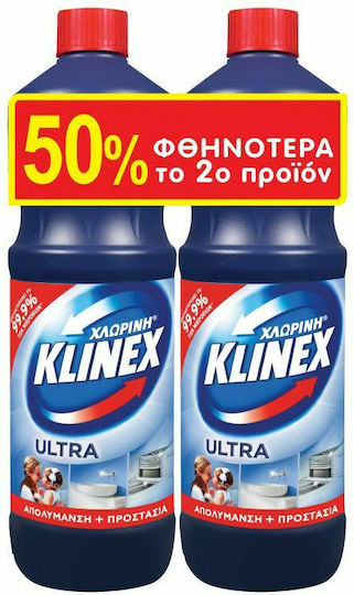 Klinex Ultra Protection Regular Thick Bleach 2x1.25lt