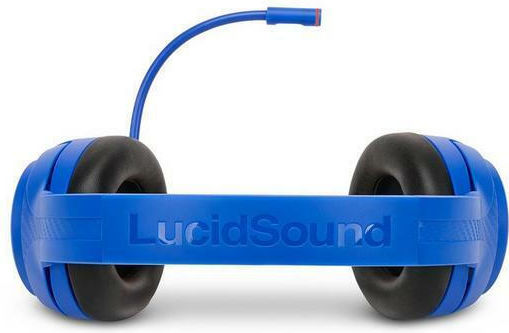 Lucidsound LS15X Ασύρματο Over Ear Gaming Headset με σύνδεση 3.5mm Shock Blue