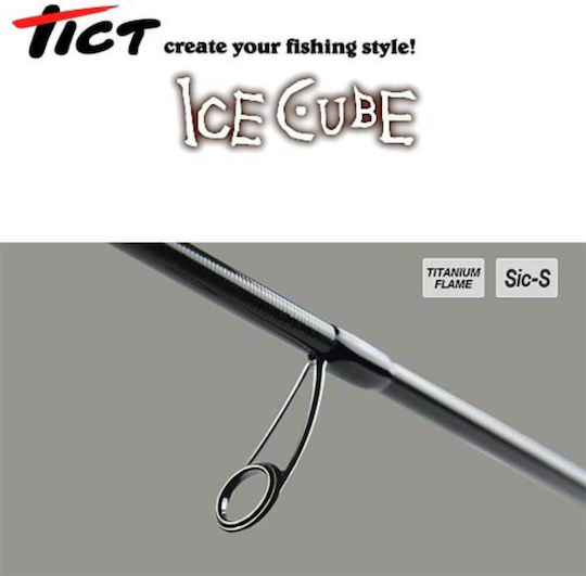 Tict Ice Cube Риболовен прът за Лек рокфишинг 2.6м 0.4-18гр