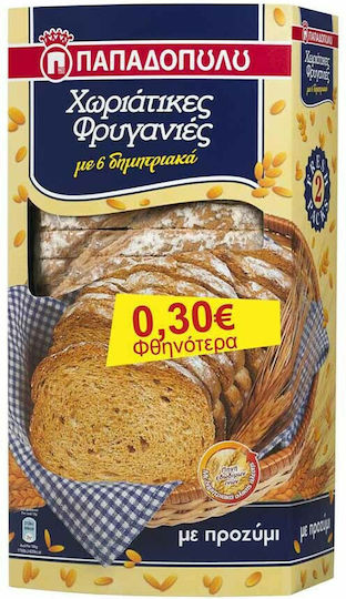 Papadopoulou Toasturi Țărănești 240gr