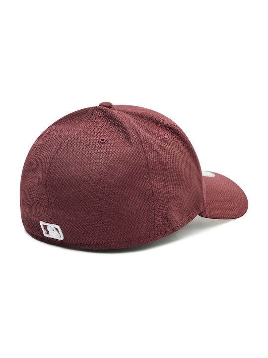 New Era Diamond Jockey Burgundisch