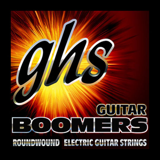 GHS Strings Reinforced Boomers Σετ Χορδών Nickel Plated Steel Ηλεκτρικής Κιθάρας 10 - 46" Light