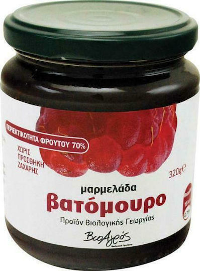 Βιο Αγρός Βιολογική Μαρμελάδα Βατόμουρο Χωρίς Προσθήκη Ζάχαρης 320gr