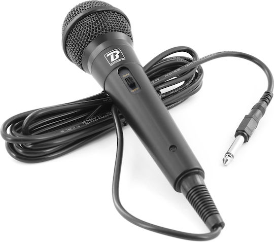 BoomToneDj Karaoke Wired Microphone MIC10 Black