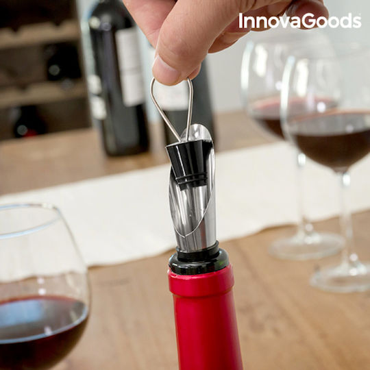 InnovaGoods Original Σετ Αξεσουάρ Κρασιού σε Θήκη Μπουκάλι 5τμχ V0100451