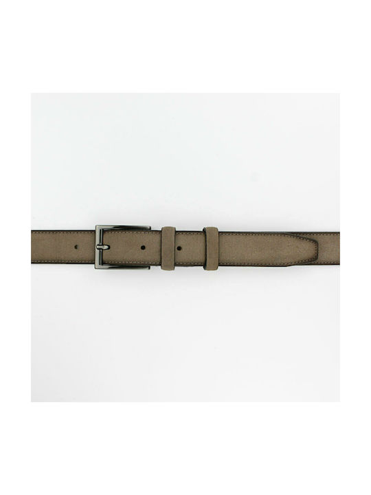 BASHAIKOV CLASSIC LEATHER BELT CL-3071 CRO 04-GREY