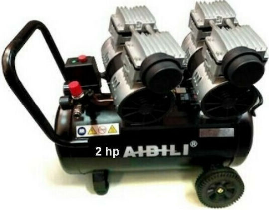 Aibili Compresor de aer 60dB cu Putere 2hp și Rezervor de aer 50lt IBL-50/2LOS