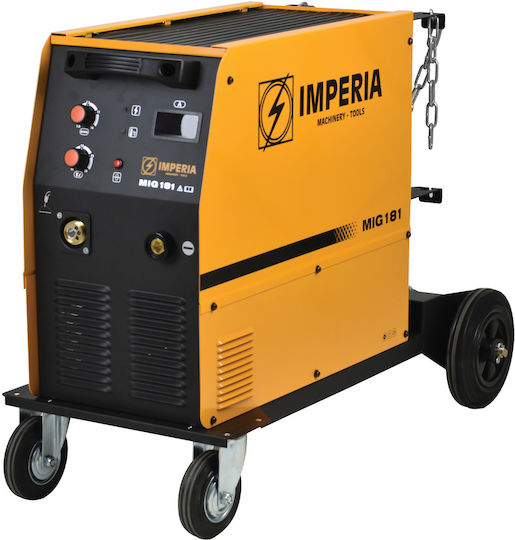 Imperia MIG 181 Ηλεκτροκόλληση Inverter MIG / FCAW με Μέγιστο Ρεύμα Συγκόλλησης 180A και Κύκλο Εργασίας 60%