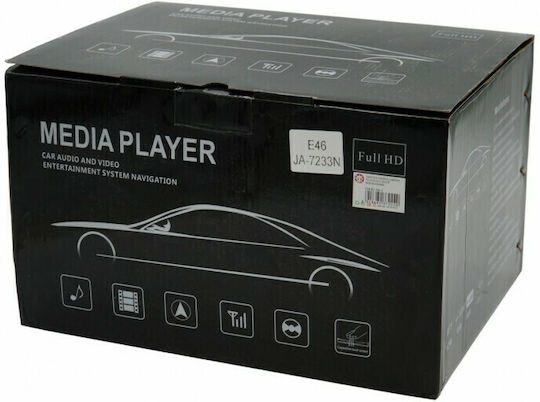 Ηχοσύστημα Αυτοκινήτου για BMW E46 1998 2005 (Bluetooth/USB/WiFi/GPS/Apple-Carplay/Android-Auto) με Οθόνη Αφής 7"
