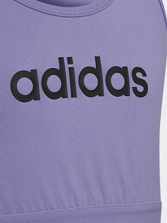 adidas Παιδικό Μπουστάκι Αμάνικο Μωβ