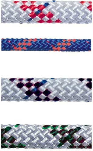 Eval Rope Knitted 10mm Blue-RedBlue