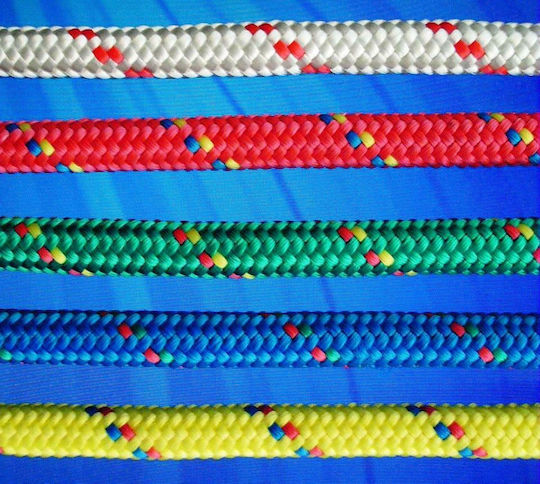 Eval Σχοινί Gestrickt 5mm 1m Polypropylen Gelb