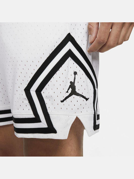 Bermudă Sportivă de Bărbați Dri-Fit Albă