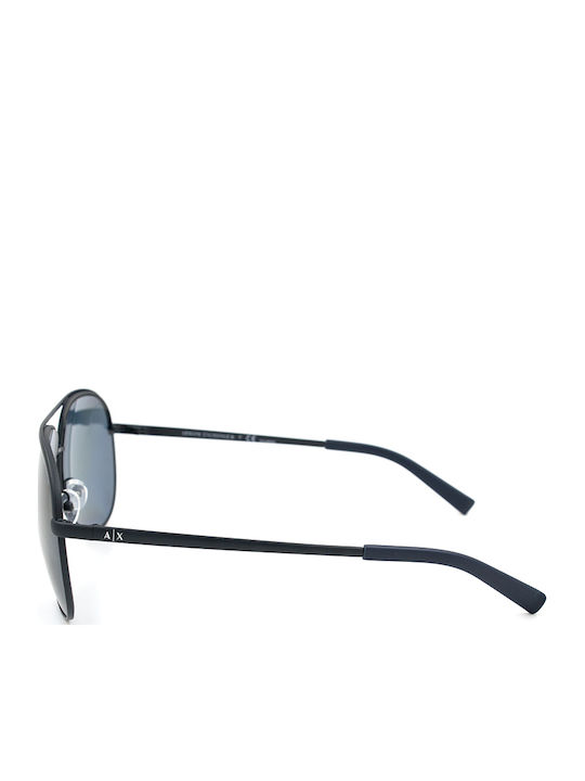 Armani Exchange Ανδρικά Γυαλιά Ηλίου με Μπλε Μεταλλικό Σκελετό και Polarized Φακό AX2002 60992V