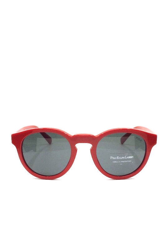 Ralph Lauren Unisex Sunglasses with Red Plastic Frame