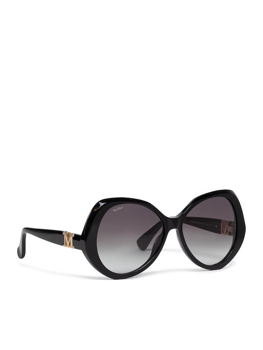 Max Mara Emme 2 Sunglasses Μαύρα with Acetate Frame & Gray Lens Max Mara Emme 2 Sunglasses Μαύρα with Acetate Frame & Gray Lens