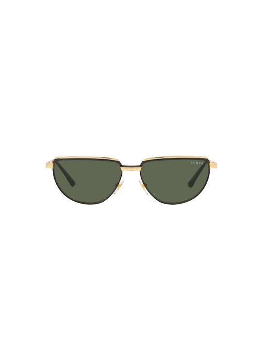 Vogue Sunglasses Gold With Metallic Frame Vogue Sunglasses Gold With Metallic Frame