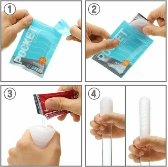 Tenga Pocket Stroker Masturbator Hexa-Brick
