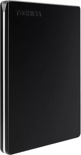 Toshiba Canvio Slim USB 3.0 External 2.5" HDD 2TB Black