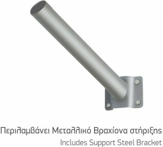 Spot Light Ηλιακό Φωτιστικό Δρόμου 200W 12000lm με Ψυχρό Λευκό Φως 6000K IP65