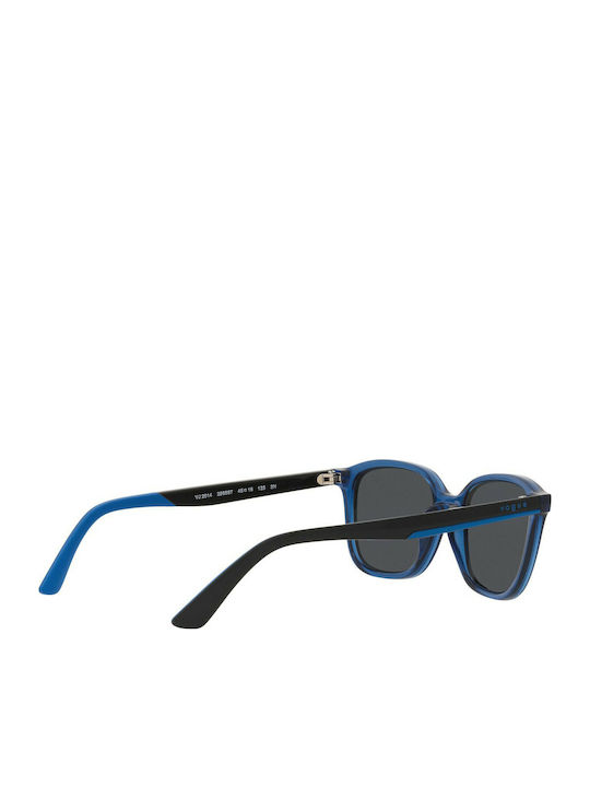 Vogue Quadratische Kinder-Sonnenbrillen Blau