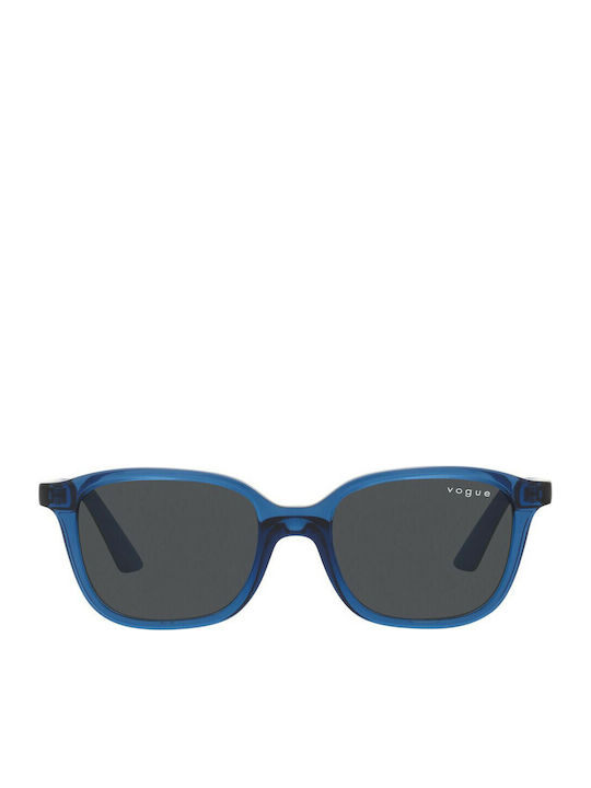 Vogue Quadratische Kinder-Sonnenbrillen Blau