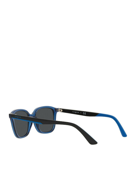 Vogue Quadratische Kinder-Sonnenbrillen Blau