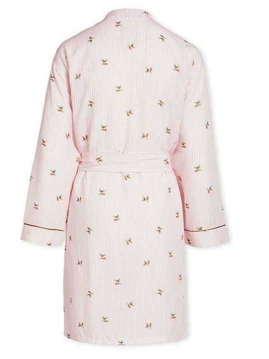 PiP Studio Summer Women's Robe Pink Ninny Cherie