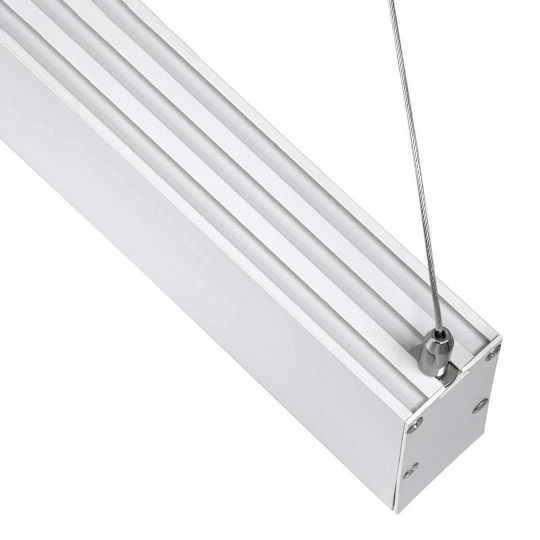 GloboStar Felix LED Γραμμικό Φωτιστικό Οροφής 54W Θερμό Λευκό IP20 με Ρυθμιζόμενη Ένταση Μ120xΒ3.5xΥ7εκ.