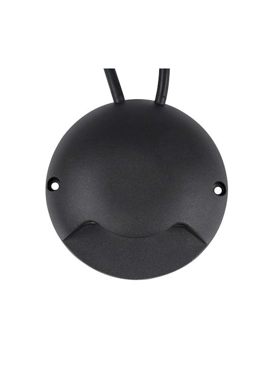 GloboStar Stepluna Outdoor Floor Lamp LED Wall Washer 6W RGB IP65 Black