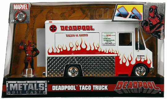 Jada Toys Marvel Deadpool Deadpool Foodtruck Vehicle Replica Scale 1:24