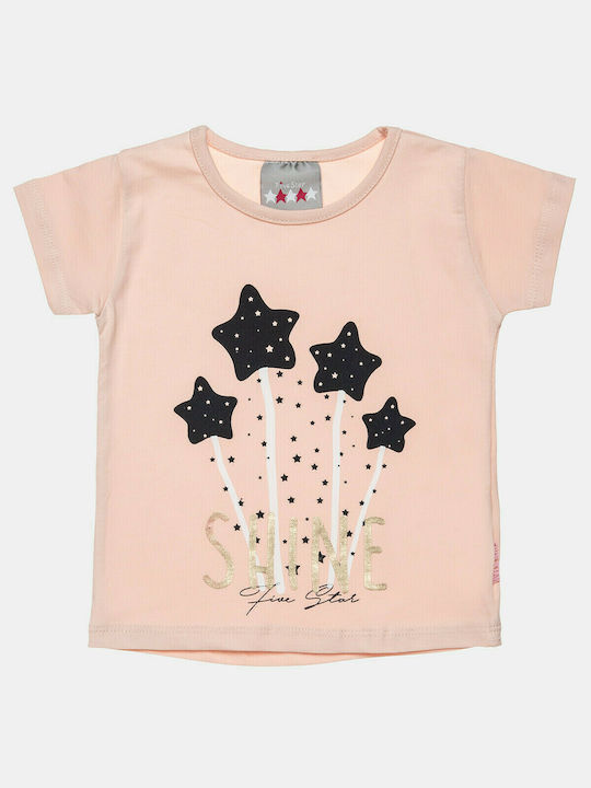 Alouette Kinder Set mit Leggings Sommer 2Stück Rosa