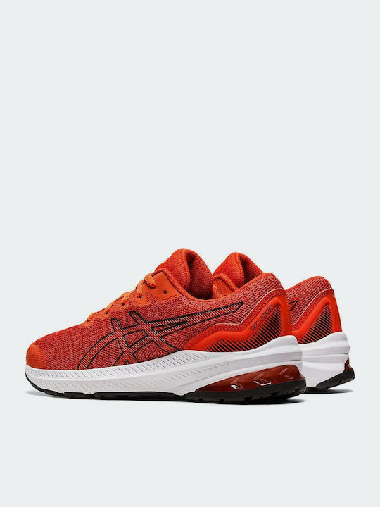 GT-1000 11 GS Kids Sports Shoes Running with Laces Orange