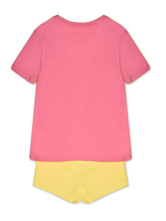 BodyTalk Kids Set with Pink Shorts 2 Pieces